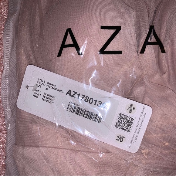 Azazie ODESSA (VINTAGE ROSE) - Picture 6 of 7